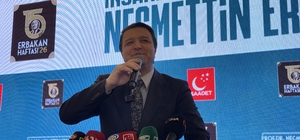 Saadet Partisi Genel Başkanı Arıkan, Konya'da konuştu: