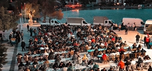 Datça'da 600 kişilik iftar sofrası kuruldu