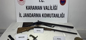 Karaman’da tarihi eser operasyonu: 6 tutuklama