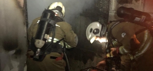 İskenderun'da ev yangını büyümeden söndürüldü