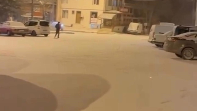 Çankırı'da kar yağışı etkili oldu