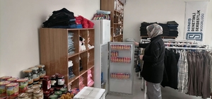 Hınıs adliyesinde sosyal market açıldı