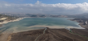 Konya'da Altınapa Barajı'nda su seviyesi arttı