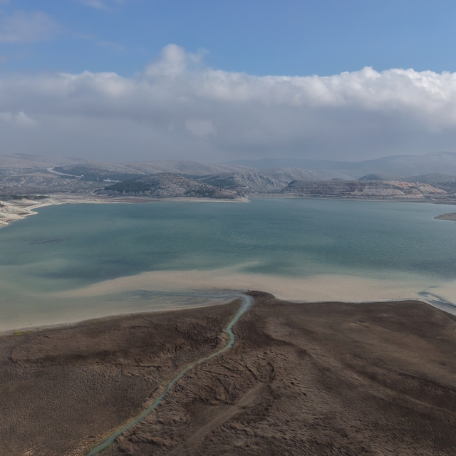 Konya'da Altınapa Barajı'nda su seviyesi arttı