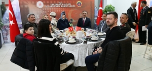 Tekirdağ Valisi Soytürk, şehit aileleri ve gazilerle iftar yaptı