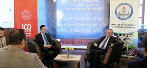 Menteşe'de gönülleri buluşturan akşam: "İftarda Konuşalım"