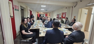 Sağlık çalışanları iftar sofrasında buluştu