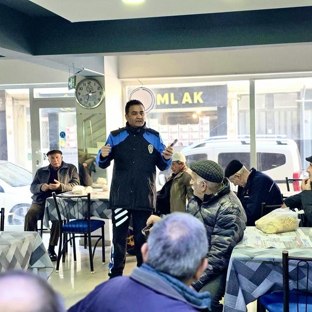 Dolandırıcılığa karşı bilgilendirme çalışması