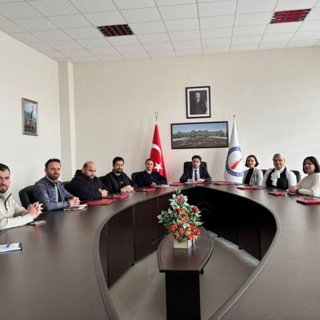 Emet MYO'da bahar dönemi akademik kurul toplantısı yapıldı