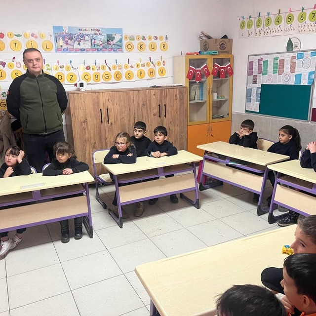 Pazarlar ilçesinde minik öğrencilere "Yeşil Vatan" eğitimi