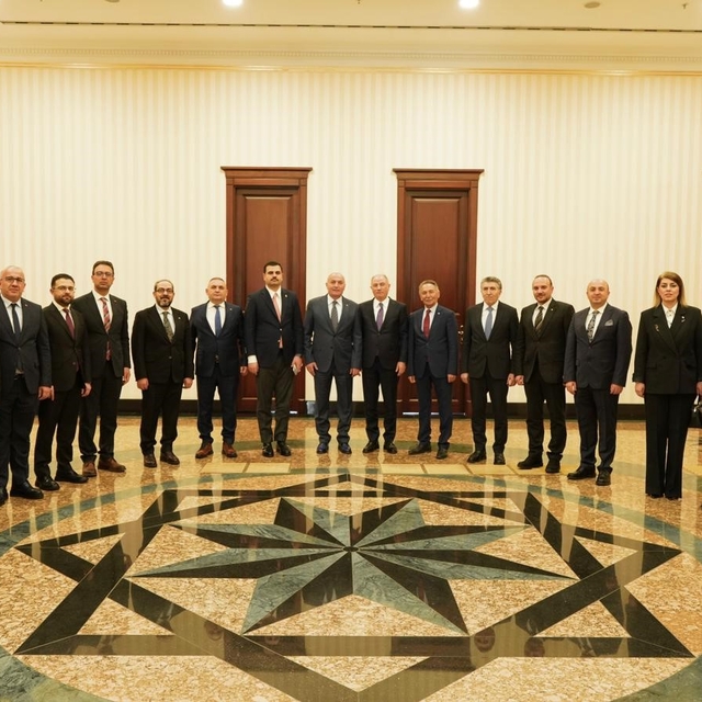 ETSO Heyeti Efkan Ala'yı ziyaret etti