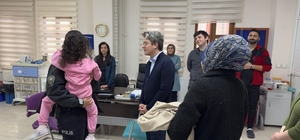 Kemaliye Kaymakamı hastanede incelemelerde bulundu