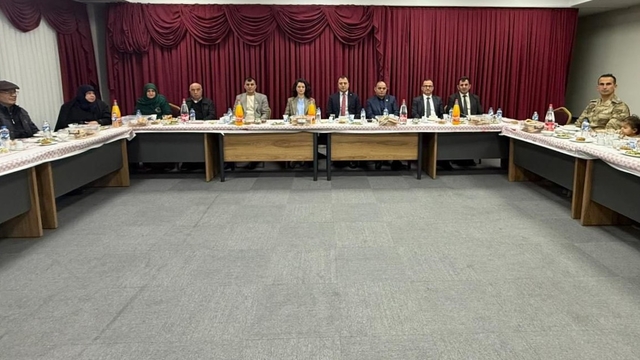 Aydıntepe'de şehit aileleri ve gaziler iftarda buluştu