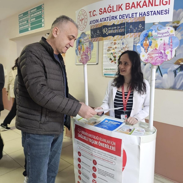 Aydın Devlet Hastanesi'nden Ramazan'da sağlık hamlesi