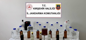 Kırşehir'de kaçak alkol operasyonu