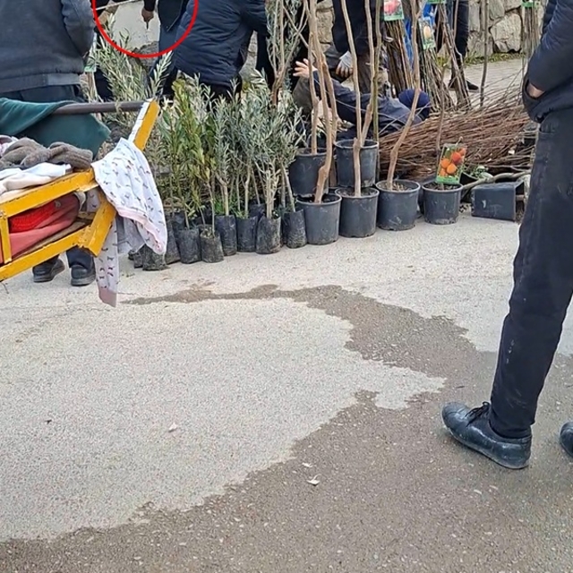 Seyyar satıcılar, kendilerini uyaran zabıtalara bıçakla saldırdı