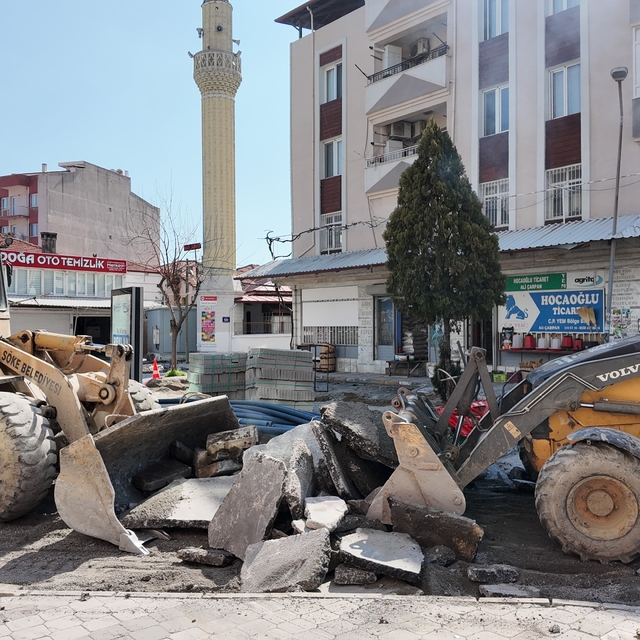 Söke'de Yol Yenileme Hamlesi Başladı