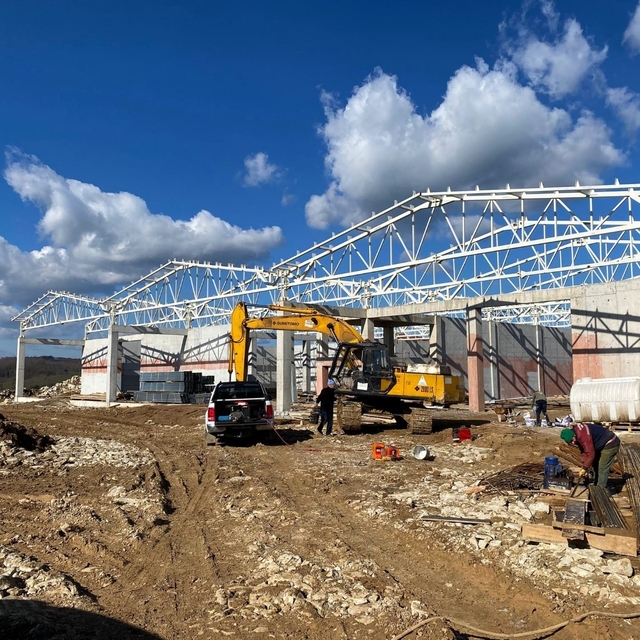 Kandıra Fındık Deposu'nda yapısal imalatlar tamamlandı