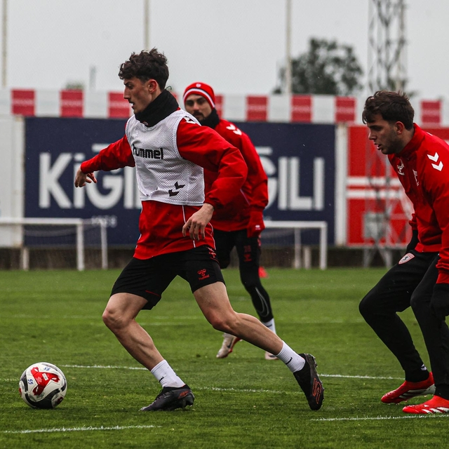 Samsunspor, Gaziantep FK maçı hazırlıklarını tamamladı