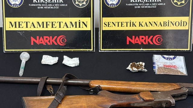 Kırşehir'de narkotik operasyonu: 9 gözaltı