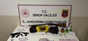 Sinop'ta uyuşturucu operasyonu: 2 tutuklama