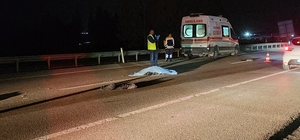 Bursa'da hafif ticari aracın çarptığı yaya öldü