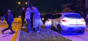 2 otomobilin çarpıştığı kazada 1 kişi yaralandı