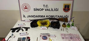 Sinop'ta uyuşturucu operasyonunda yakalanan 2 zanlı tutuklandı
