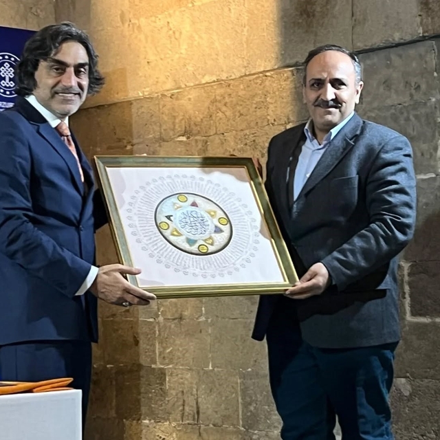 Yakutiye Medresesi'nde, tefekkür dolu bir buluşma