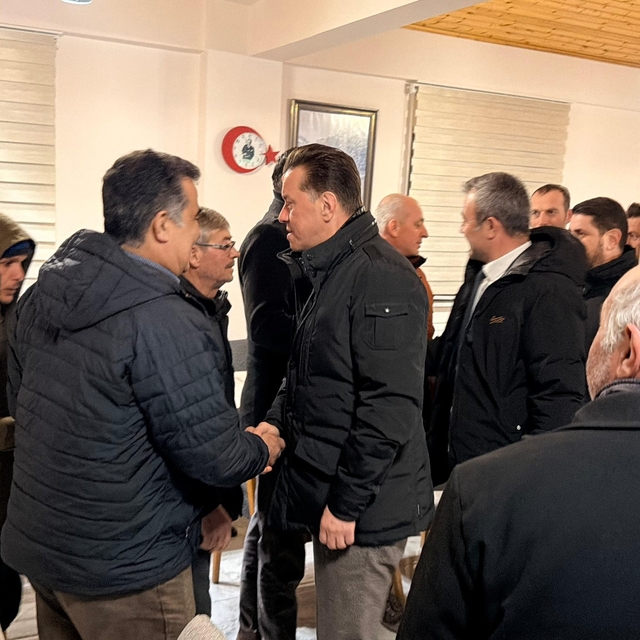 Milletvekili Nebi Hatipoğlu Mahmudiye'de muhtarlarla buluştu