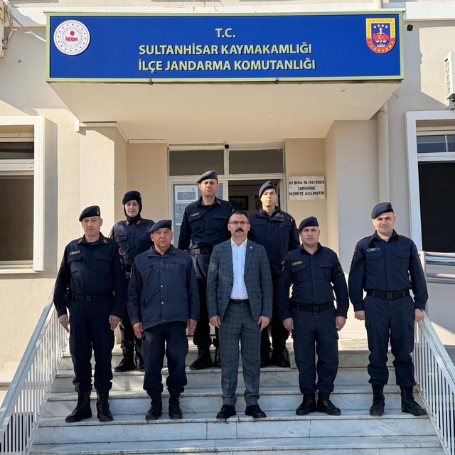 Kaymakam Ateş, İlçe Jandarma personeliyle buluştu