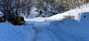 Batman'da karla mücadele çalışmaları sürüyor
