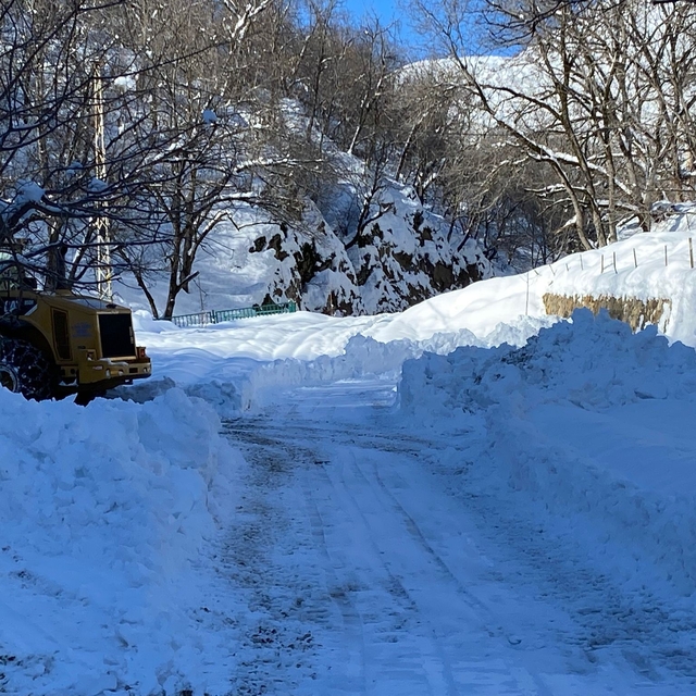 Batman'da karla mücadele çalışmaları sürüyor