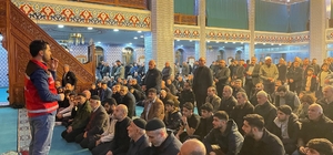 Batman'da teravih öncesi bağımlılıkla mücadele çalışması