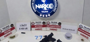 Yalova merkezli uyuşturucu operasyonunda 4 zanlı tutuklandı