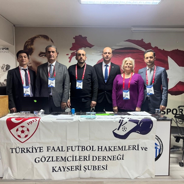 TFFHGD Kayseri Şubesi yeni Başkanı İbrahim İmrağ oldu