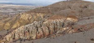 Kırıkkale'de doğanın şekillendirdiği kayalar ilgi çekiyor