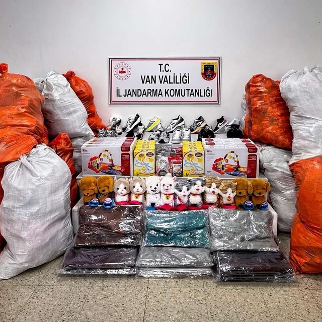 Van'da 9 milyon 903 bin TL değerinde kaçak malzemeler ele geçirildi