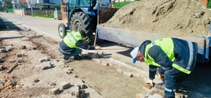 Didim Belediyesi Akbük'te saha çalışmalarını sürdürüyor