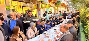 Datça'da 86. Sokak esnafından 400 kişilik iftar