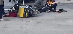 Elazığ’da motosiklet ile otomobil çarpıştı: 1 yaralı