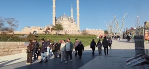 Selimiye yeniden açıldı, Edirne ziyaretçi akınına uğradı