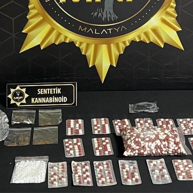 Malatya'da uyuşturucu operasyonu: 8 tutuklama