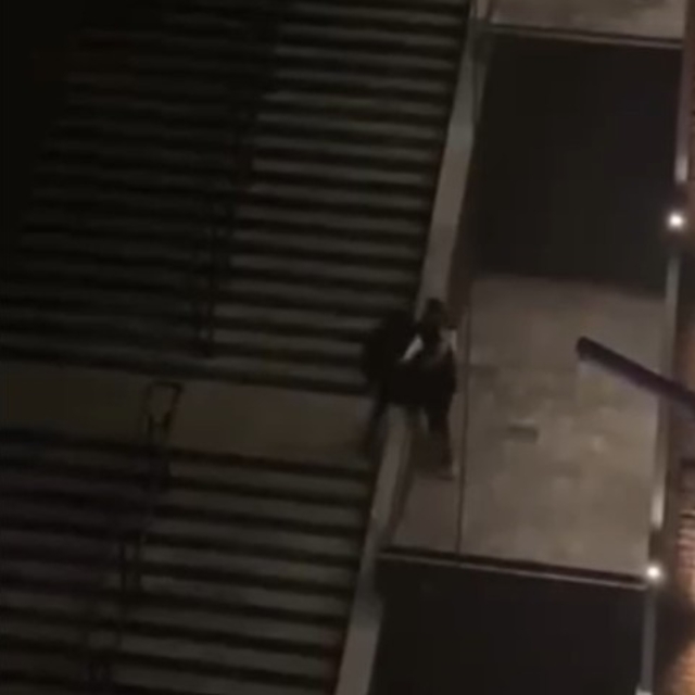 Çankırı'da iki grup arasındaki kavga kamerada