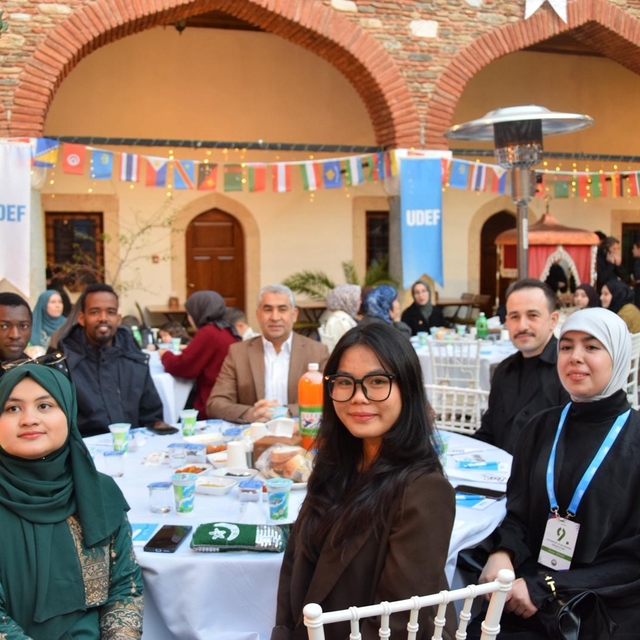ADÜ Rektörü Kent, uluslararası öğrencilerin iftarına katıldı