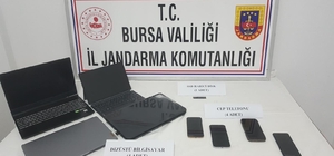 Bursa'da Jandarmadan milyonluk bahis vurgununa darbe, 4 kişi yakalandı