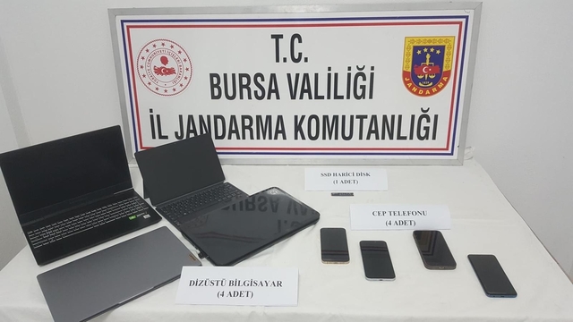 Bursa'da Jandarmadan milyonluk bahis vurgununa darbe, 4 kişi yakalandı