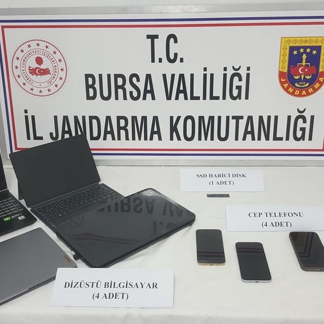 Bursa'da Jandarmadan milyonluk bahis vurgununa darbe, 4 kişi yakalandı