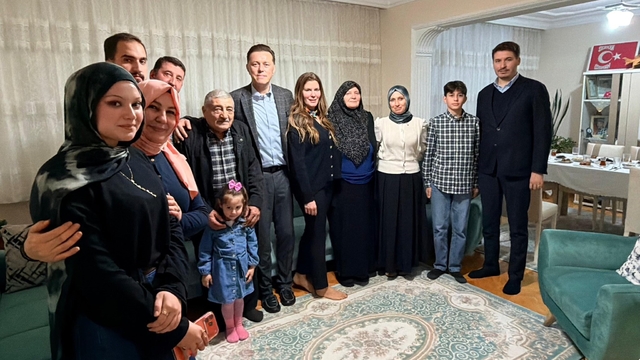 Milletvekili Hatipoğlu, iftarda şehit ailesine misafir oldu