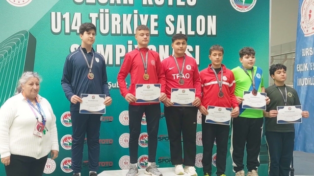 Bilecikli sporcu Türkiye 4'üncüsü oldu